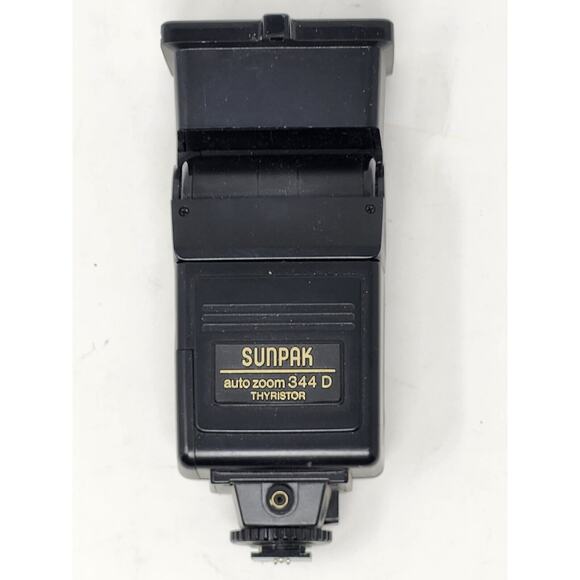 Sunpak Auto Zoom 344D Thrystor Flash Untested - Picture 1 of 6